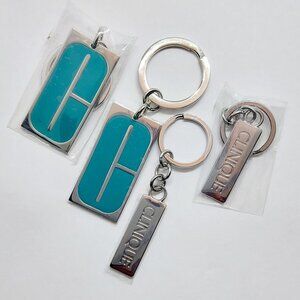4 Clinique Keychains, new